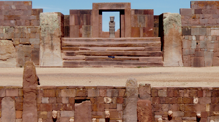 Rovine della città di Tiwanaco 