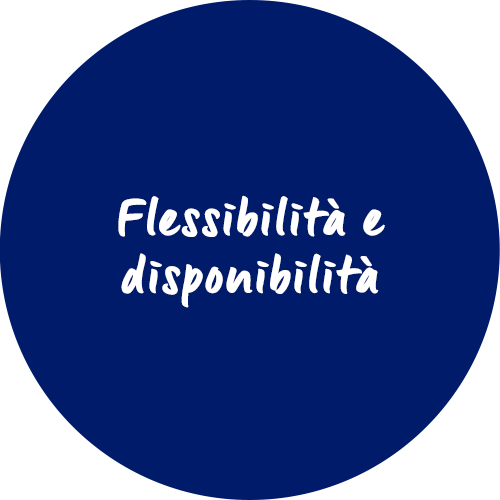 Flessibilità e disponibilità